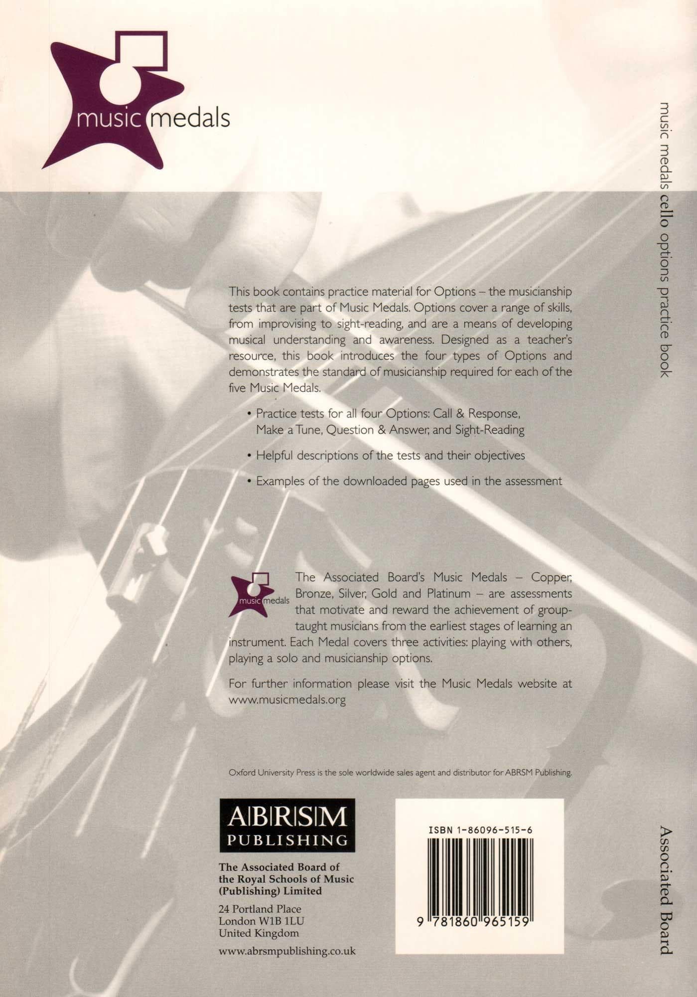 Music Medals: Cello, Options Practice Book - Image 5