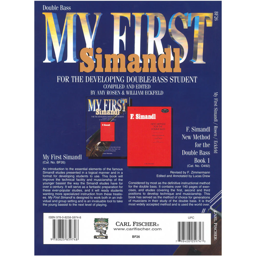 My First Simandl: An Introduction to Franz Simandl's Etudes - Double Bass - Carl Fischer - Image 4