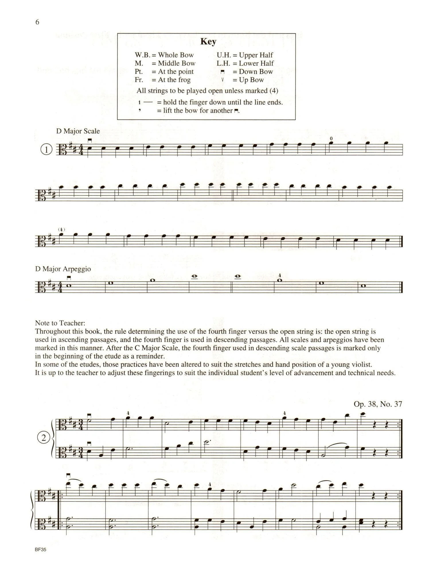 My First Wohlfahrt for the Developing Viola Student - Image 4