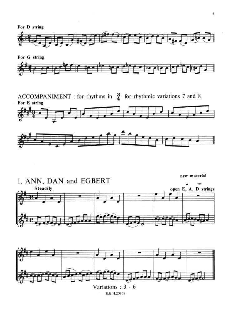 Sheila Nelson - Right From The Start, 2 Violins Published by Boosey & Hawkes - Image 2
