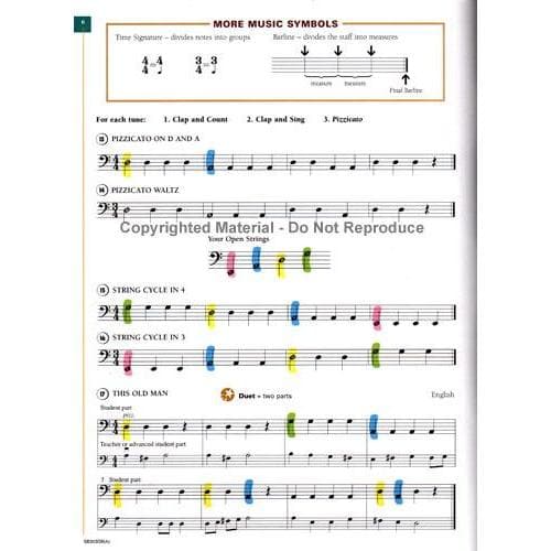 New Directions for Strings, Bass - A Position Book 1, with Audio Acc. Published by The FJH Music Company Inc - Image 3