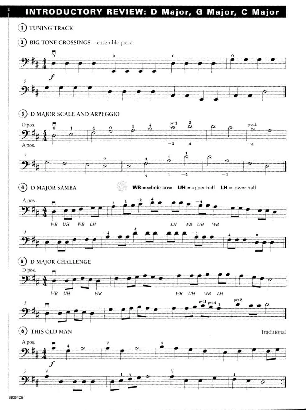 New Directions for Strings Bass - Book 2 Published by The FJH Music Company Inc - Image 2