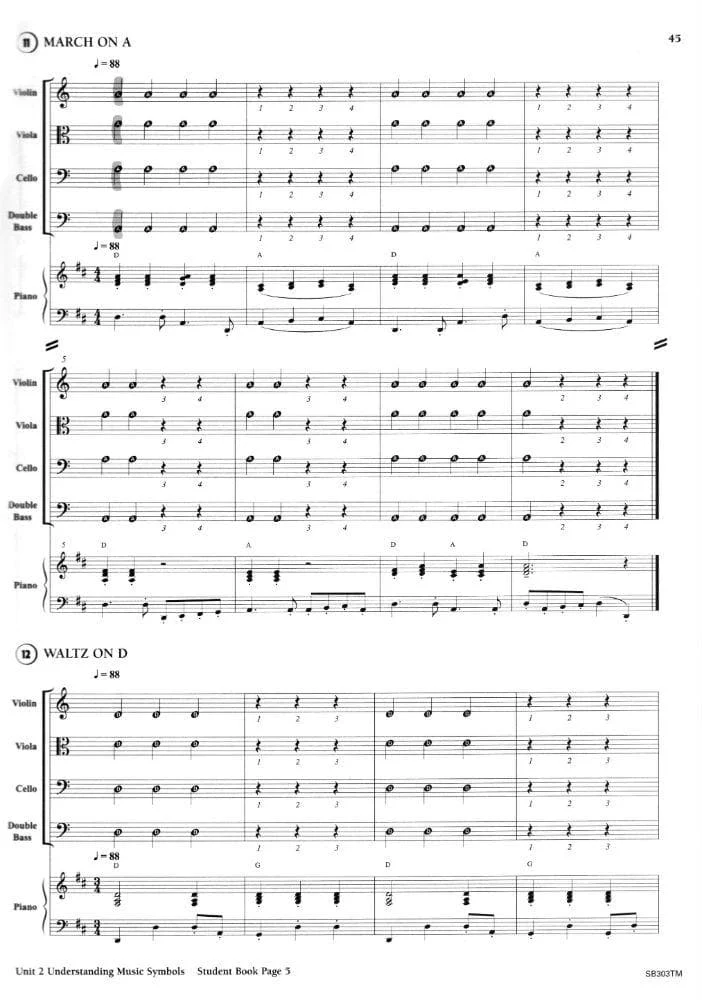 New Directions for Strings, Teacher's Manuscript Book 1, with 2 CDs Published by The FJH Music Company Inc - Image 2