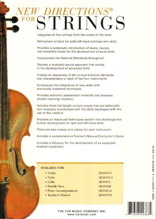 New Directions for Strings, Book 2 - Teacher's Manual - FJH Music Company - Image 2