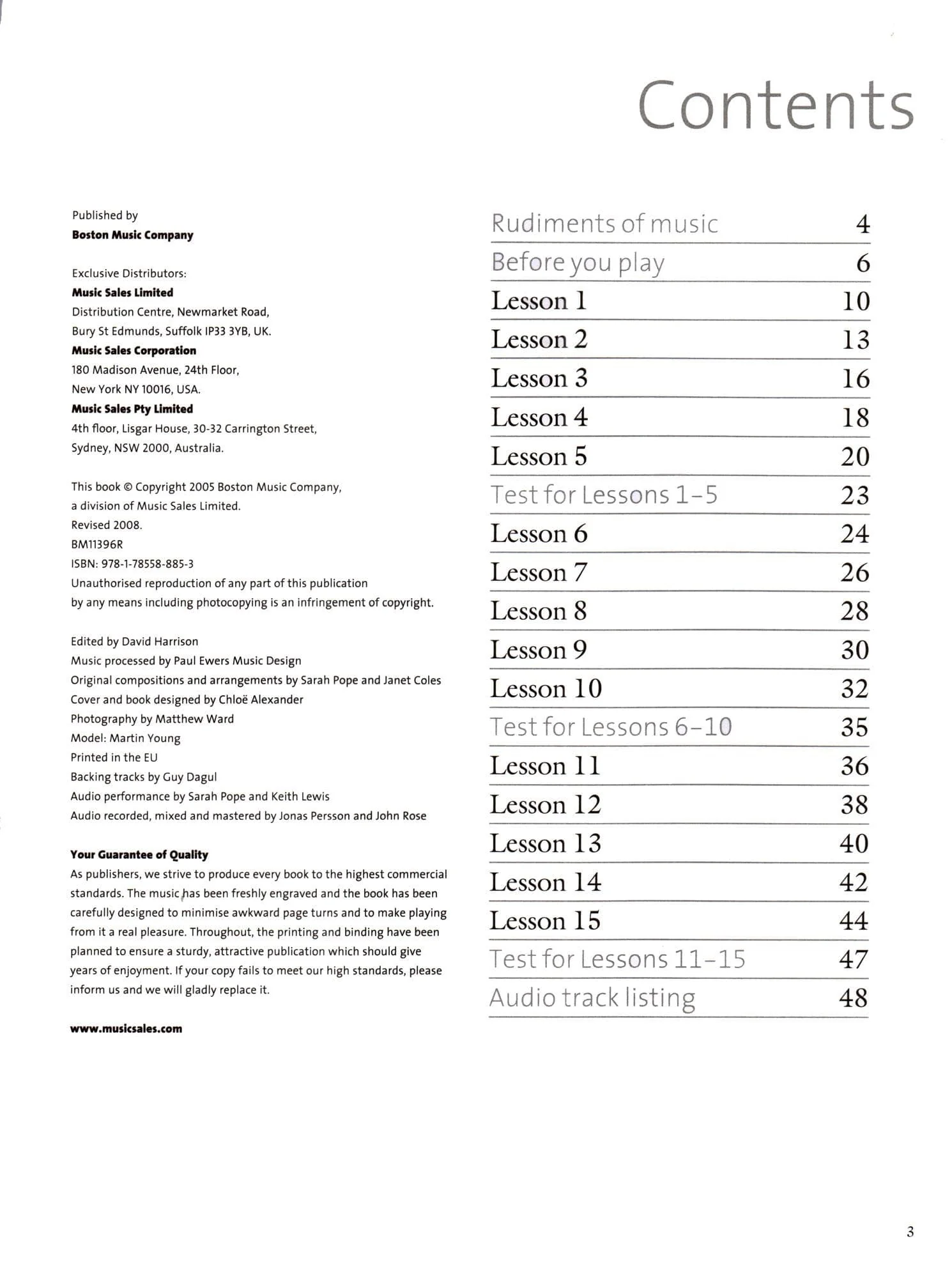Pope, Sarah - A New Tune A Day Violin Method, Book 1 - Book/Online Audio - Hal Leonard - Image 2