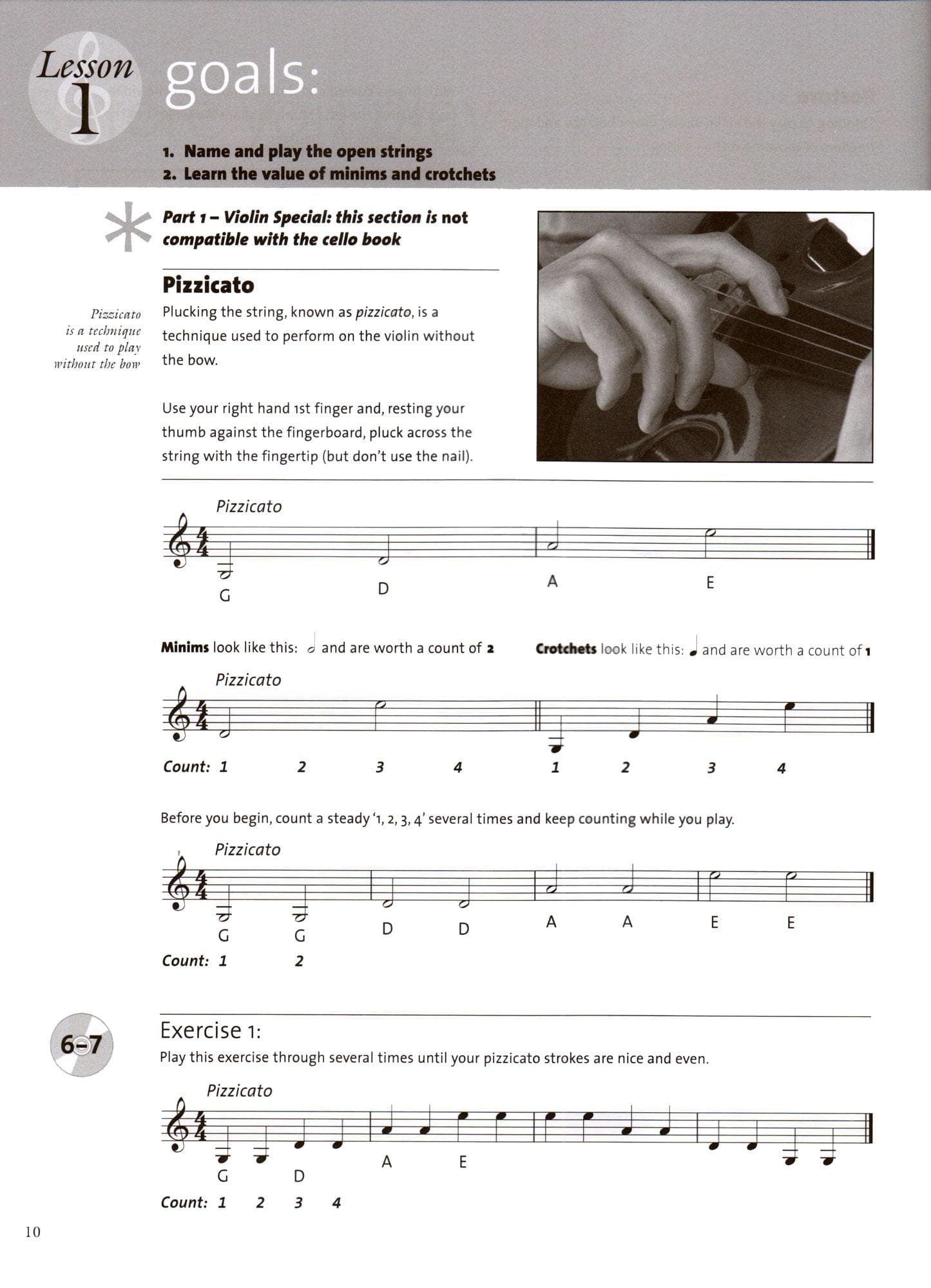 Pope, Sarah - A New Tune A Day Violin Method, Book 1 - Book/Online Audio - Hal Leonard - Image 3