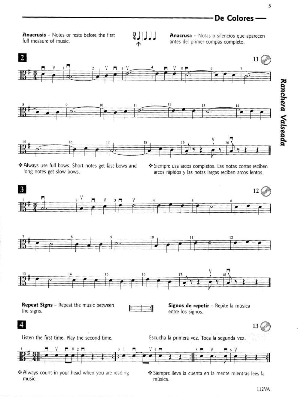 Nevin, Jeff - Mariachi Mastery, Viola Edited by Sanchez With CD Published by Neil A Kjos Music Company - Image 3