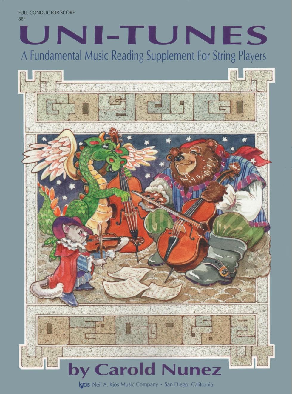 Nunez, Carlos - Uni-Tunes, Full Score Published by Neil A Kjos Music Company