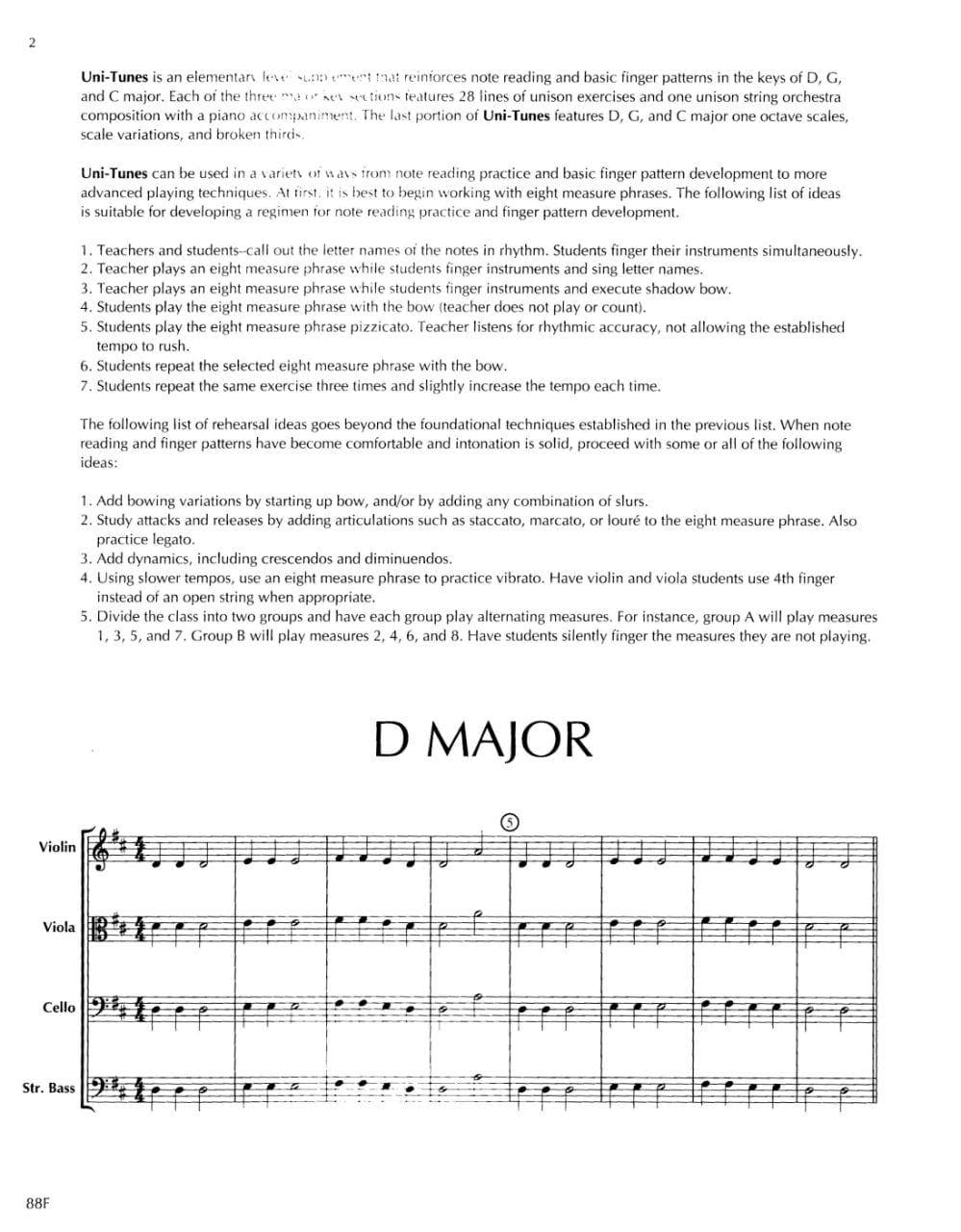 Nunez, Carlos - Uni-Tunes, Full Score Published by Neil A Kjos Music Company - Image 3