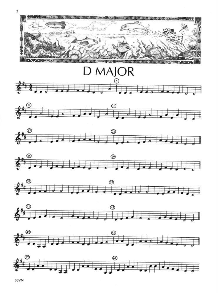 Nunez, Carlos - Uni Tunes Violin 1 and 2 Parts Published by Neil A Kjos Music Company - Image 3