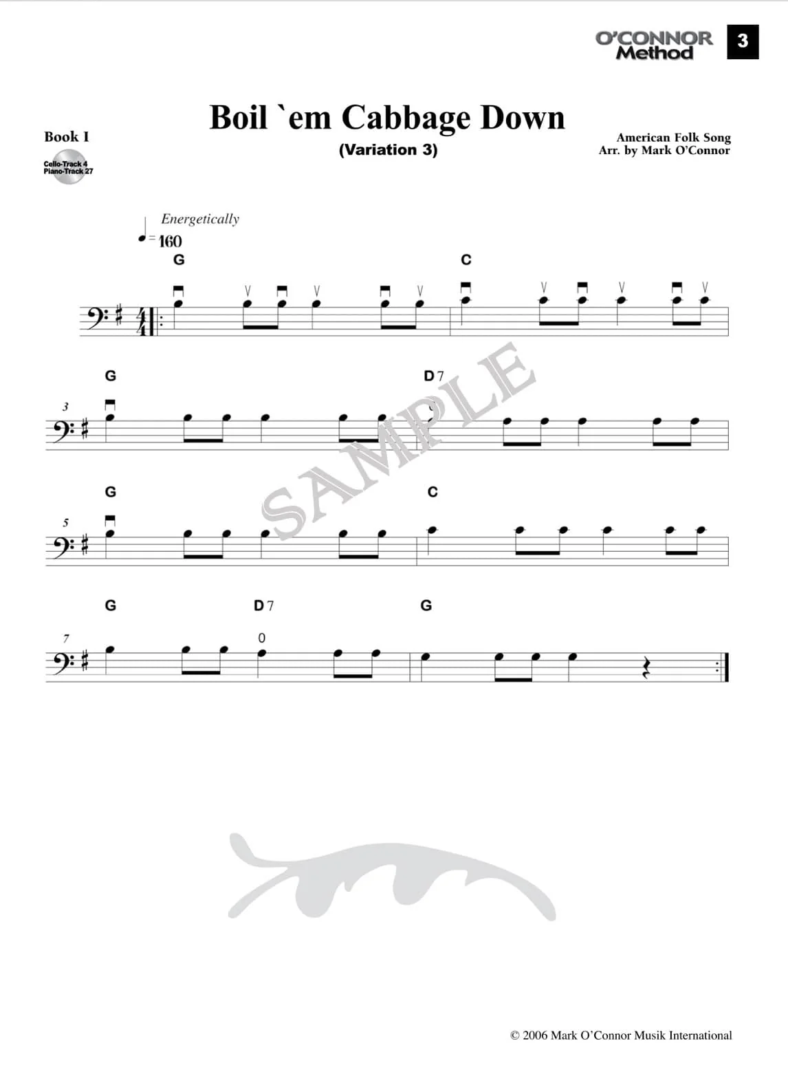 O'Connor Cello Method Book I - Digital Download - Image 4