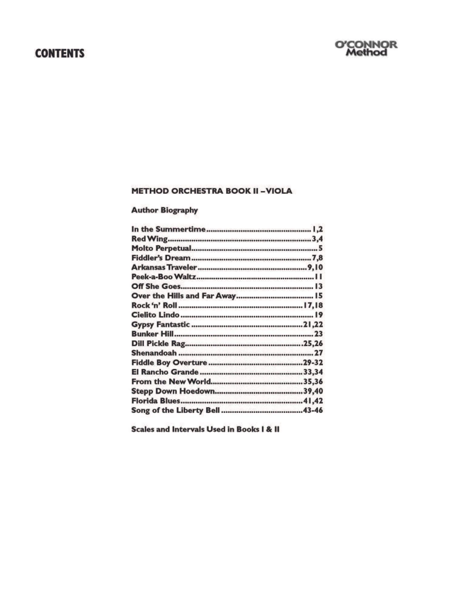 O'Connor Method for Orchestra - Book II - Viola Part - Digital Download - Image 2