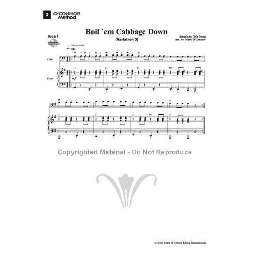 O'Connor Cello Method Book I - Piano Accompaniment - Image 3