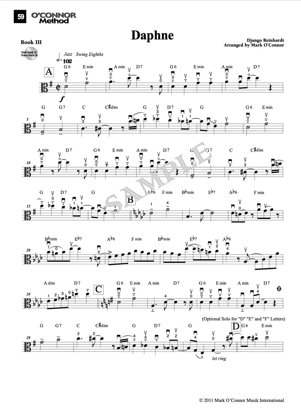 O'Connor Viola Method Book III - Digital Download - Image 4