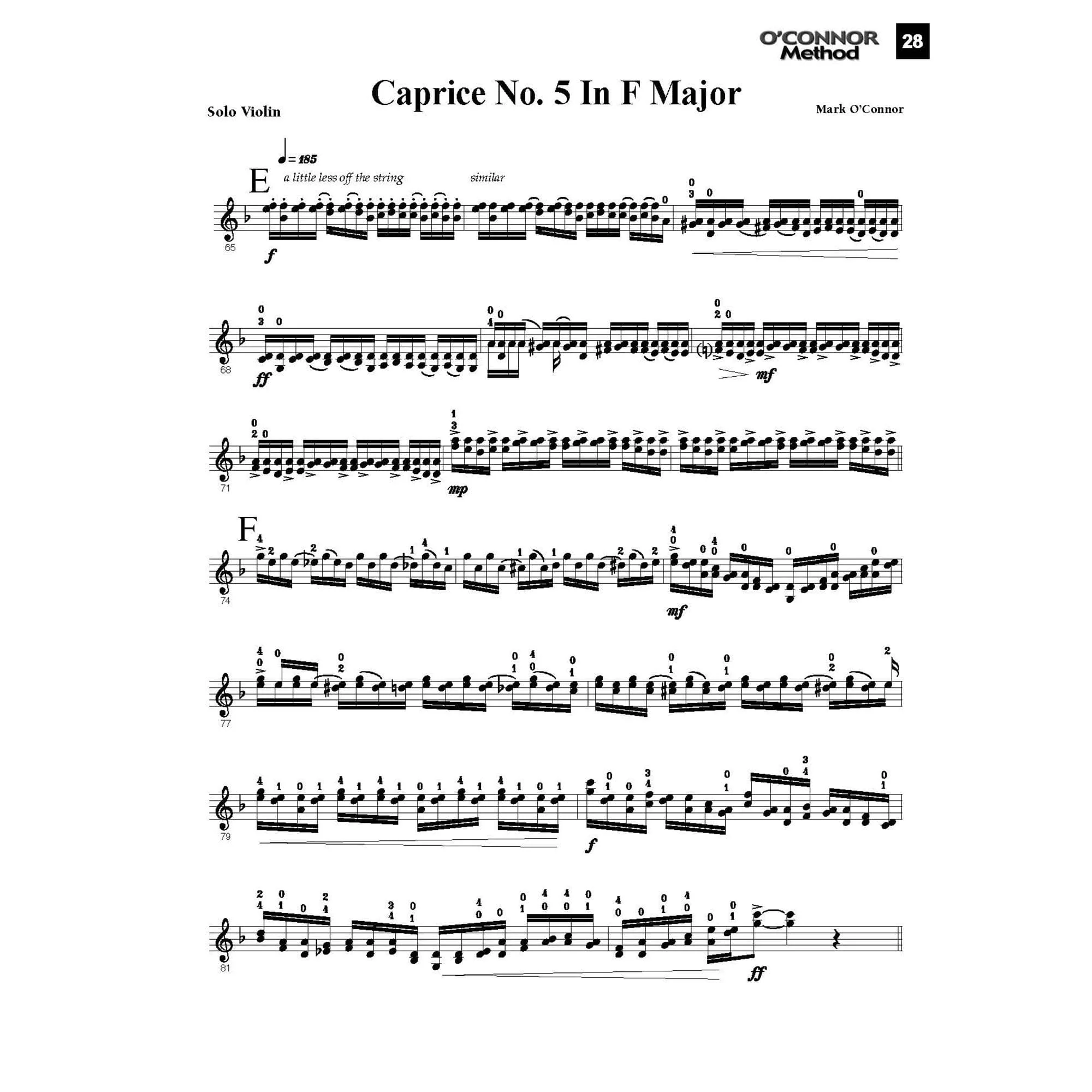 O'Connor Violin Book VI: Repertoire - Digital Download - Image 4