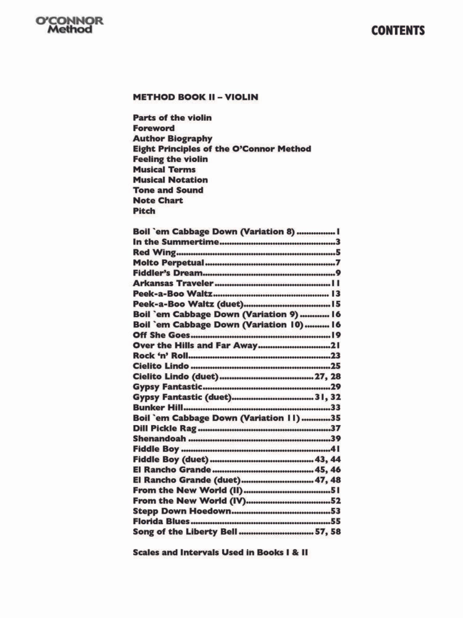 O'Connor Violin Method Book II - Digital Download - Image 2