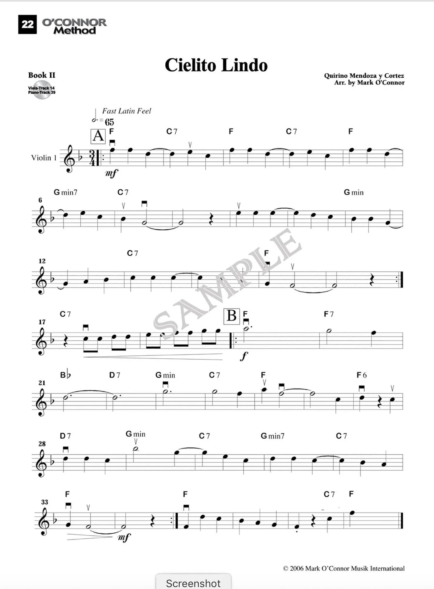 O'Connor Violin Method Book II - Digital Download - Image 4