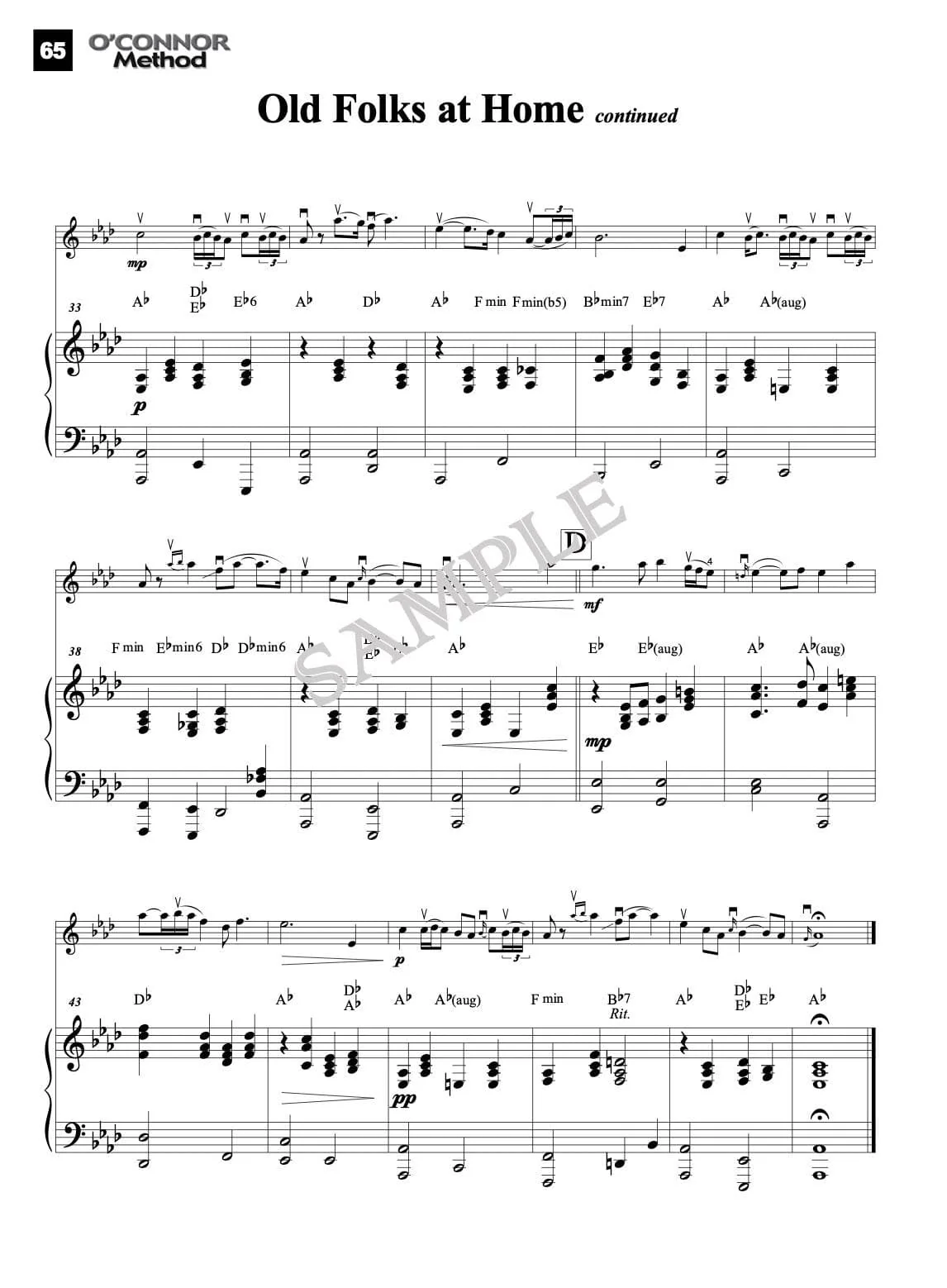 O'Connor Violin Method III - Piano Accompaniment - Digital Download - Image 3