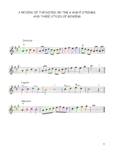 One Step At A Time - Book 2 - Violin - Jennie Lou Klim - Beachside Publications - Image 3