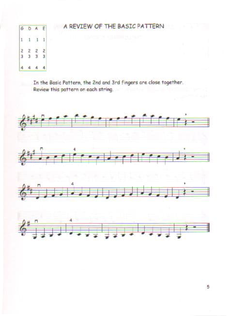 One Step at a Time - Book 3 - Violin - Jennie Lou Klim - Beachside Publications - Image 3
