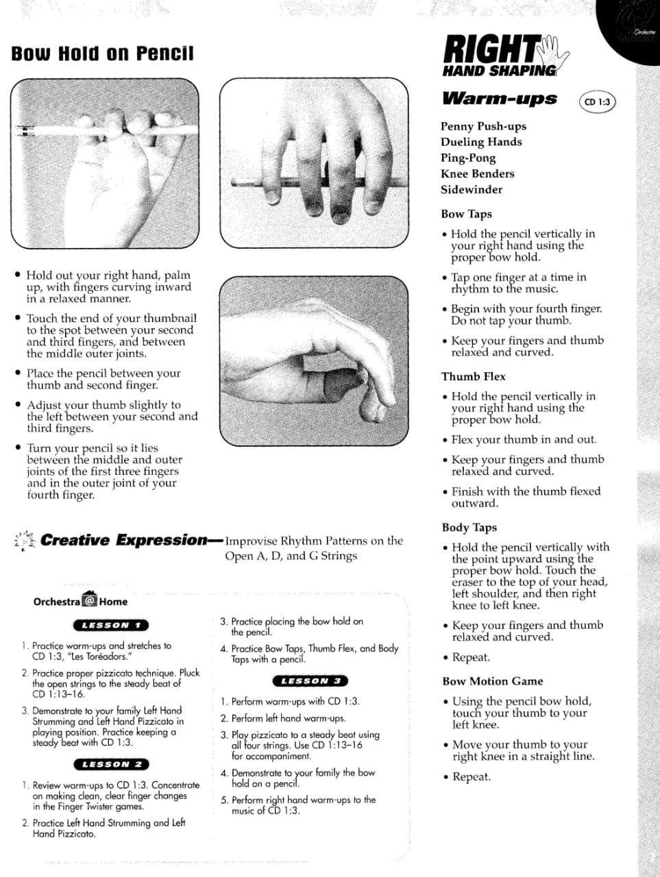 Orchestra Expressions Book 1, Cello Book and CD By Kathleen Brungard and Gerald E Anderson Published by Alfred Music Publishing - Image 3