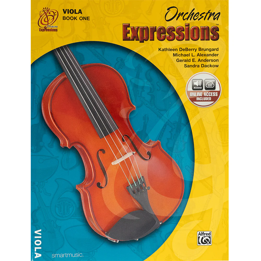 Orchestra Expressions Book 1, Viola Book and CD By Kathleen Brungard and Gerald E Anderson Published by Alfred Music Publishing