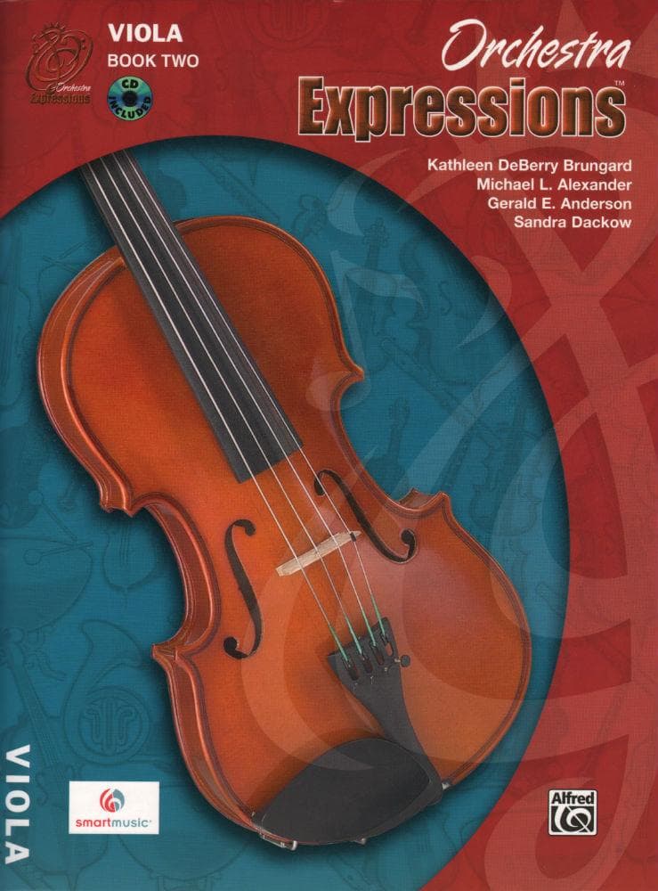 Orchestra Expressions Book 2, Viola By Kathleen Brungard and Gerald E Anderson Published by Alfred Music Publishing
