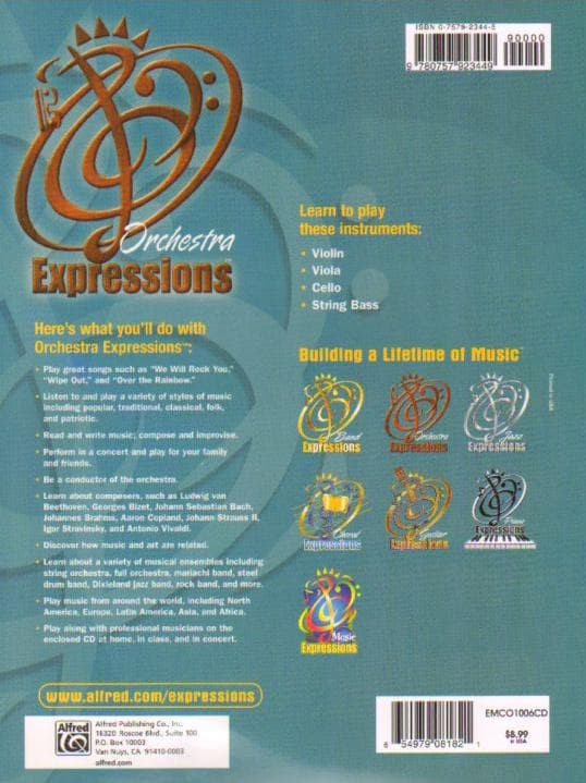 Orchestra Expressions, Student CD 2 for Book 1 - Alfred Music Publishing - Image 4