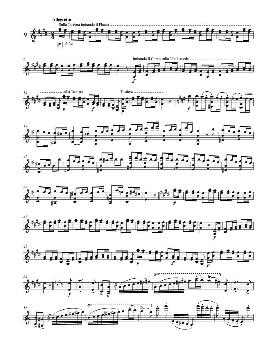 Paganini, Niccolo - 24 Caprices for Solo Violin - edited by Daniela Macchione - Barenreiter URTEXT - Image 3
