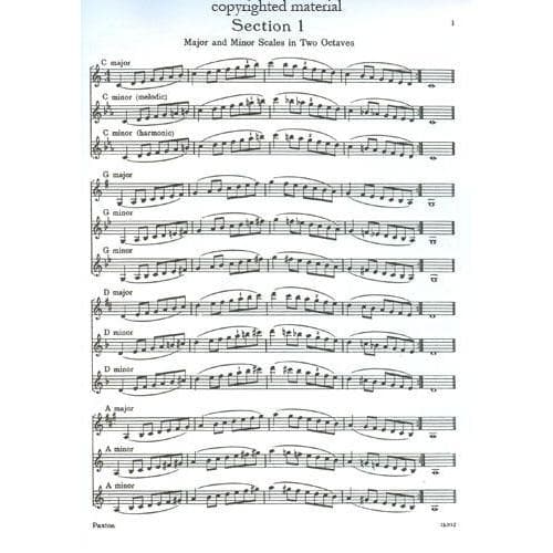 Paxton Music - Scales and Arpeggios for Violin - Image 3