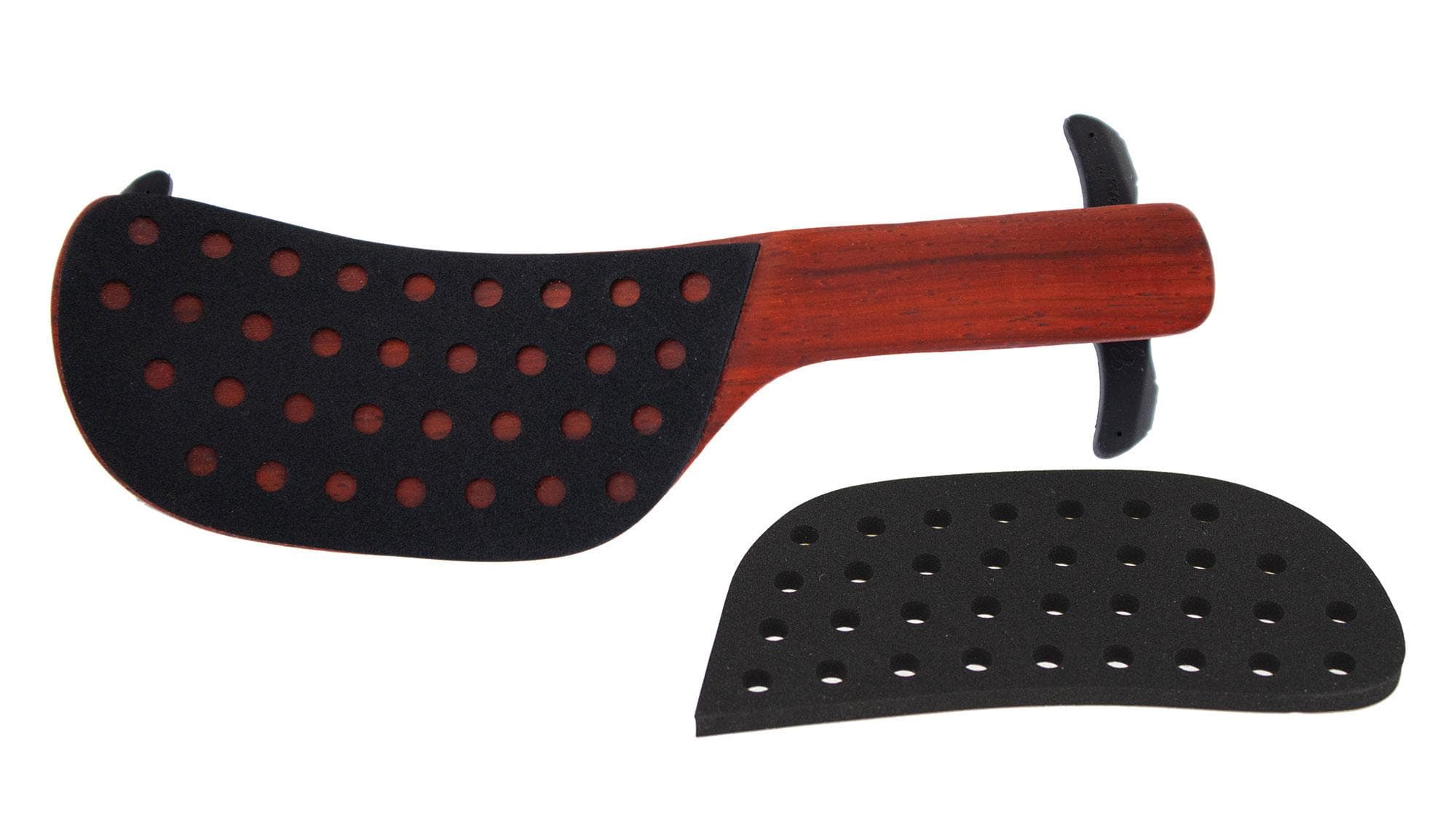 Performa Padauk Wood Violin Shoulder Rest in 4/4 Size - Image 3