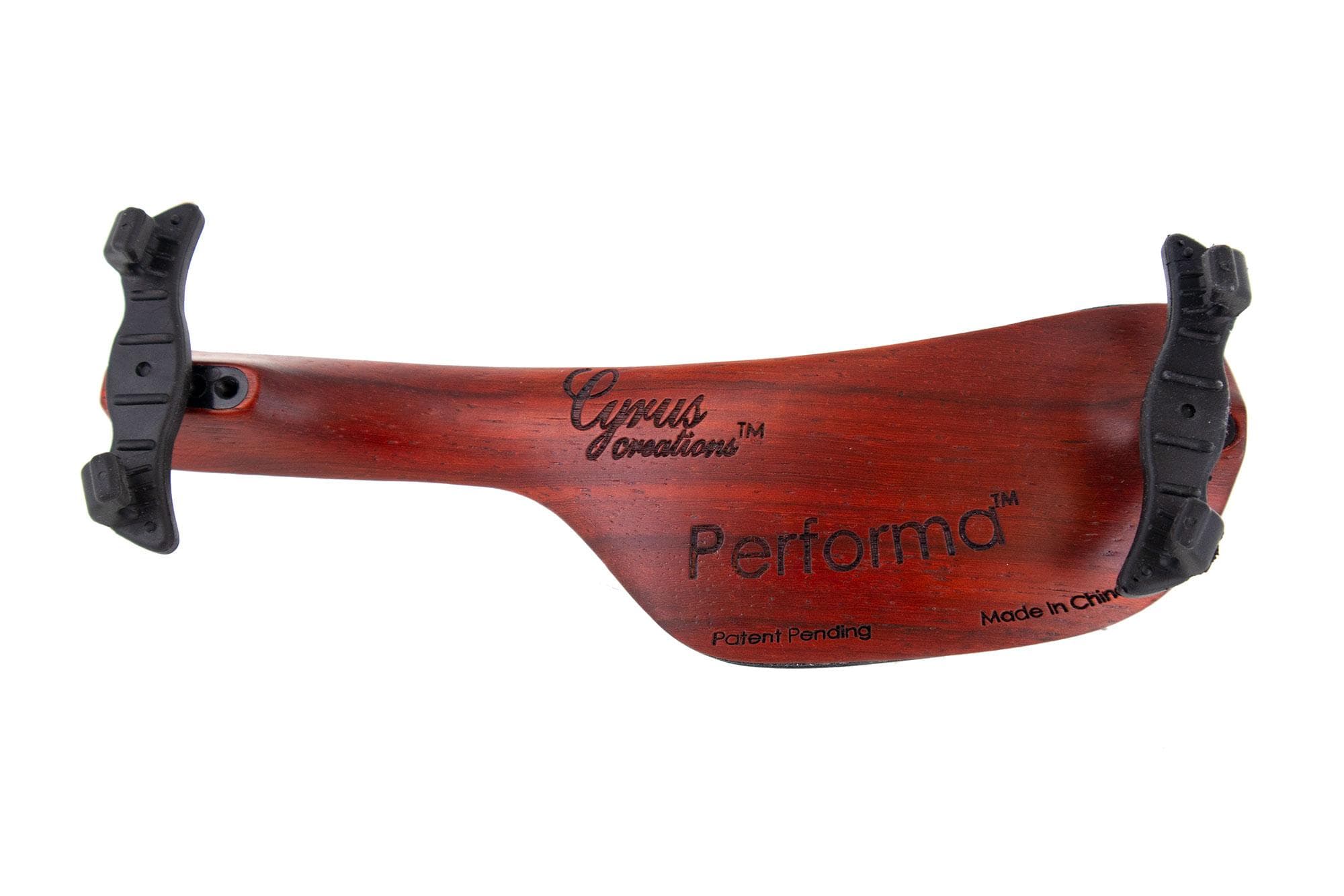 Performa Padauk Wood Violin Shoulder Rest in 4/4 Size - Image 4