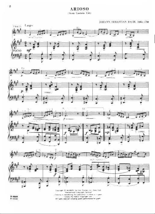 Violinist's Recital Album: A Collection of Stylistic Solos - Violin and Piano - edited by George Perlman - Carl Fischer - Image 3