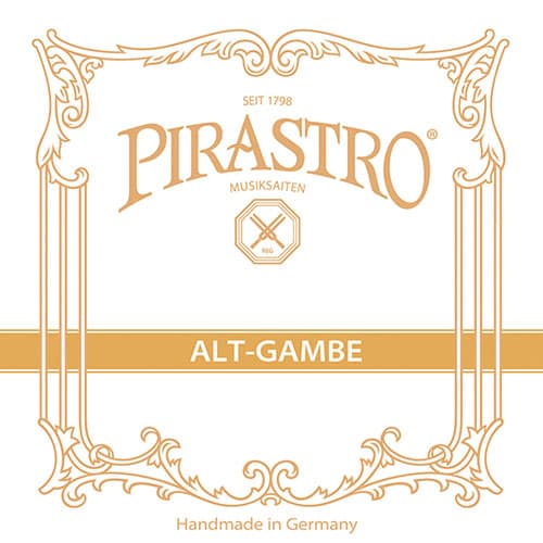 Pirastro Alto Viola da Gamba F4-String - Gut/Aluminum - 20.5 Gauge