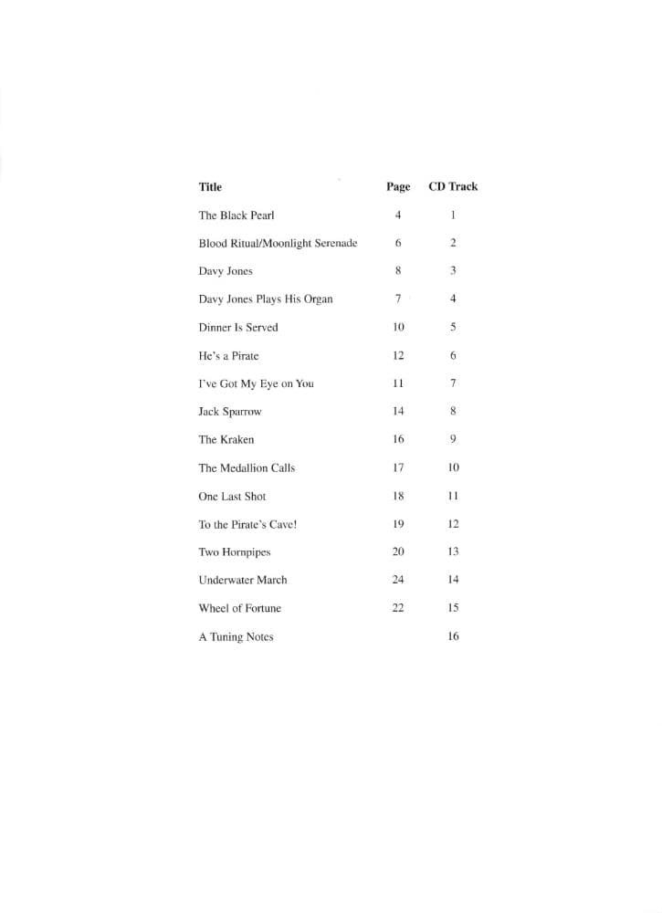Pirates of the Caribean Cello Book Published by Hal Leonard - Image 2