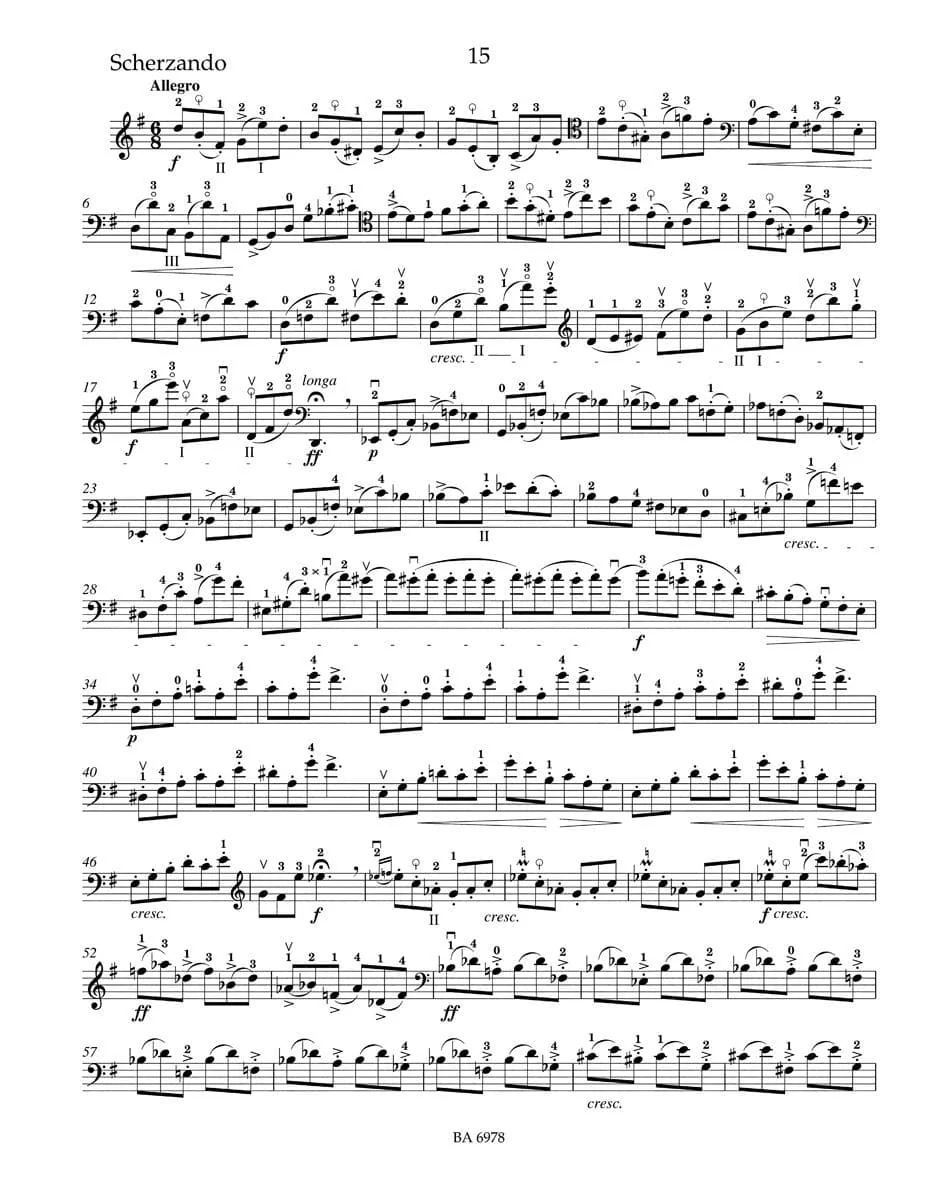 Popper, David - High School of Cello Playing Op 73 Published by Barenreiter - Image 3
