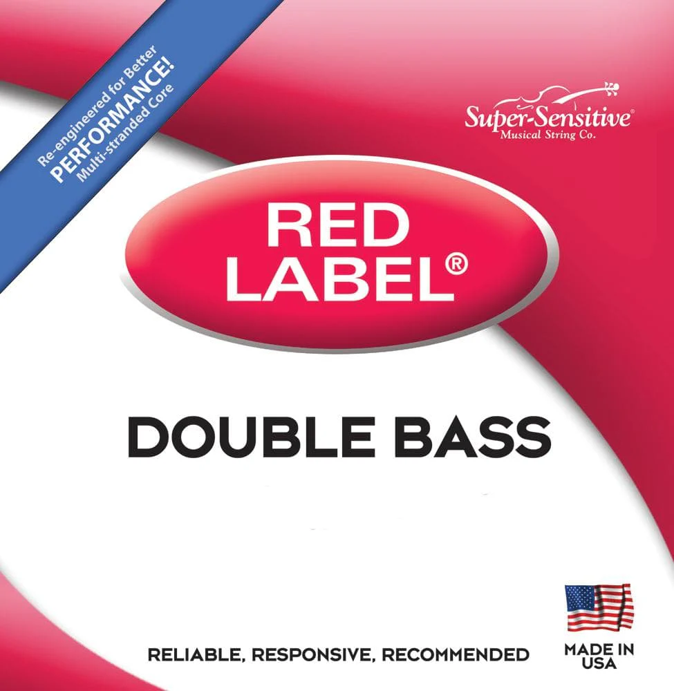 Super-Sensitive Red Label Double Bass A String - Image 3