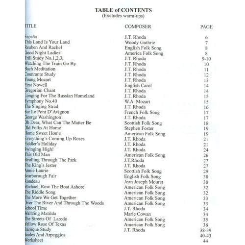 Rhoda, Janice Tucker - The ABCs of Viola For The Advanced (Book 3) Published by Carl Fischer - Image 2