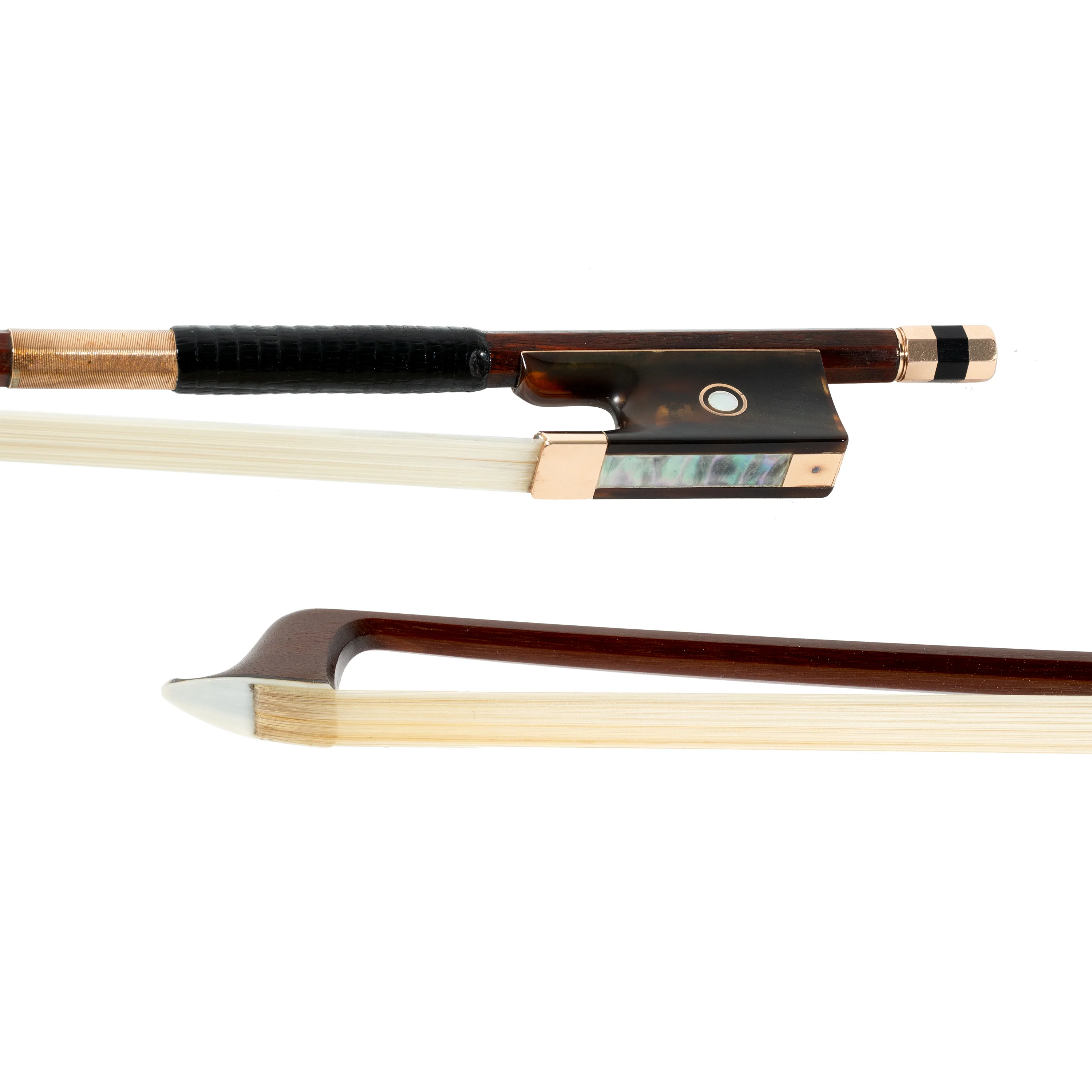 Richard Grünke Violin Bow, Bubenreuth, Tortoiseshell/Gold