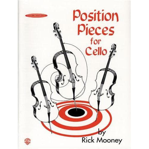 Mooney, Rick - Position Pieces for Cello. Book 1. Published by Alfred Music Publishing