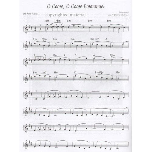 Rideout, Bonnie - A Scottish Christmas For Fiddle Book Published by Mel Bay Publications, Inc - Image 3