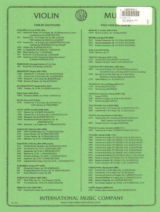 Ries, Franz - Perpetuum Mobile Op 34, No 5 - Violin and Piano - edited by Joseph Gingold - International Music Co. - Image 3