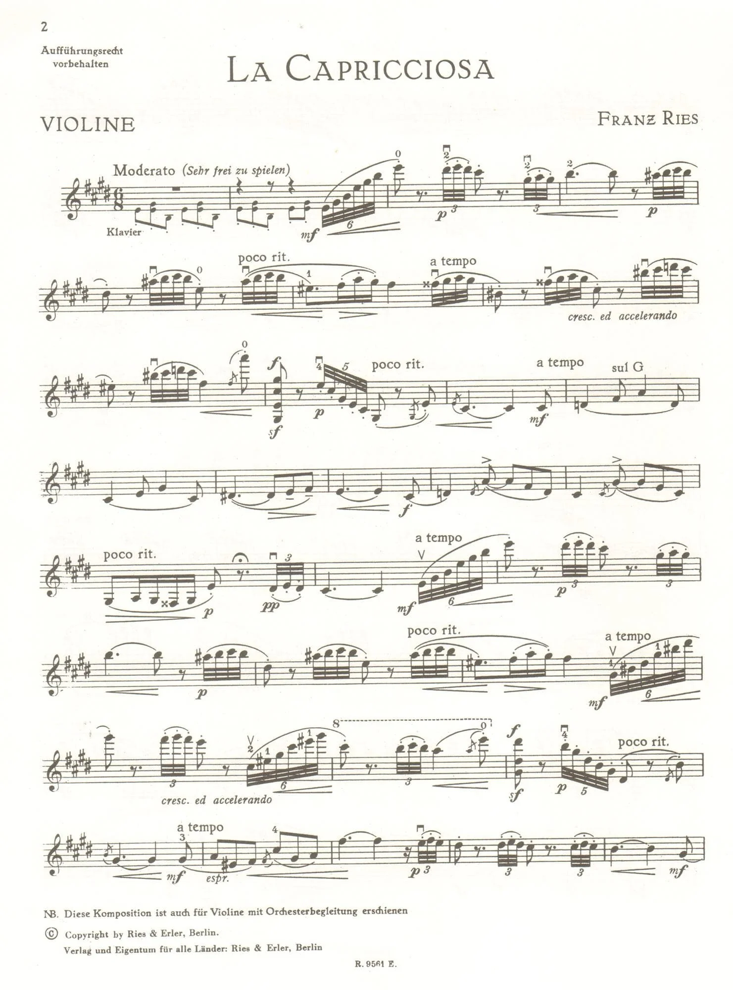 Ries-La Capricciosa - Image 2