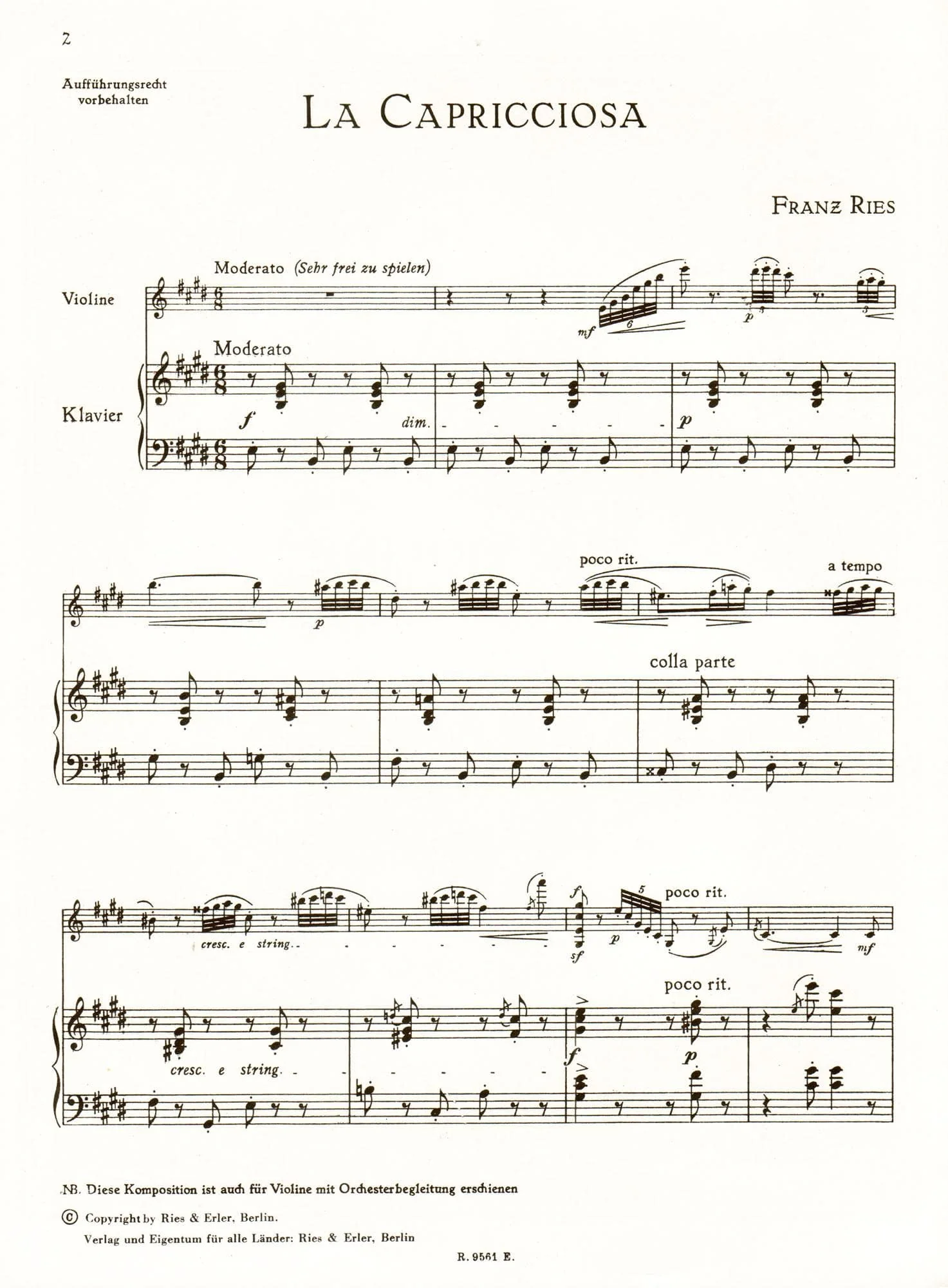 Ries-La Capricciosa - Image 3