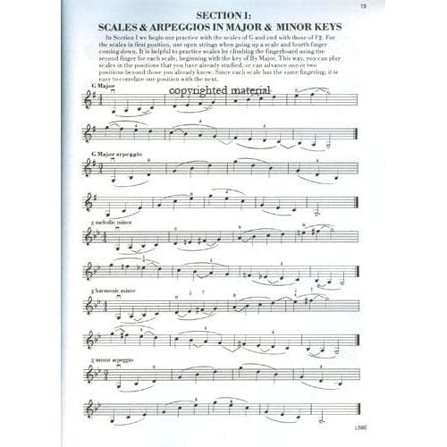 Rose, Linda - Progressive Scale Studies For Violin Published by Neil A Kjos Music Company - Image 4
