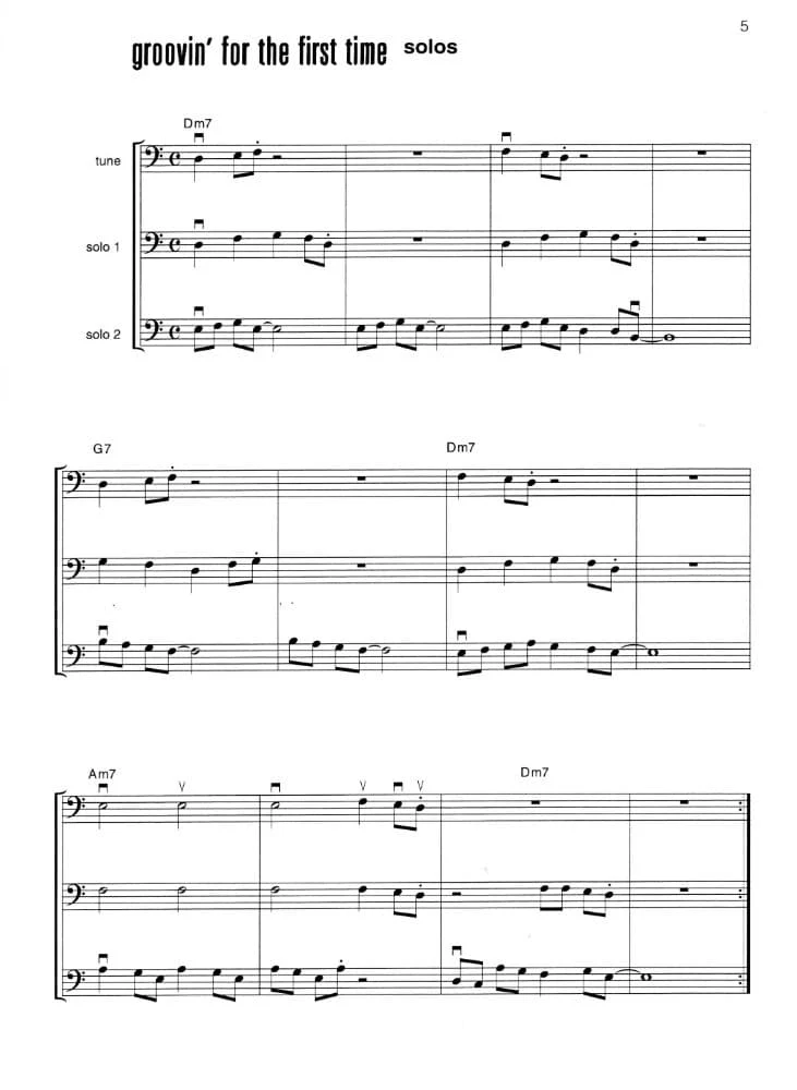Sabien / Phillips - Jazz Philharmonic Bass Part Published by Alfred Music Publishing - Image 3