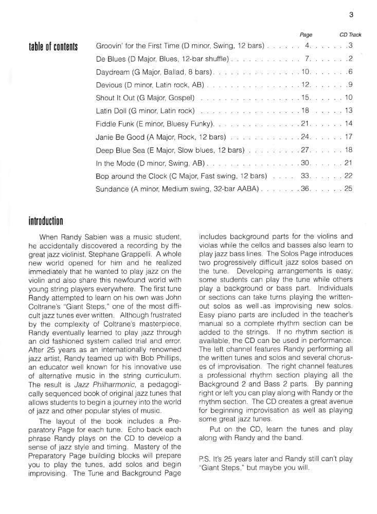 Sabien / Phillips - Jazz Philharmonic Cello Part Published by Alfred Music Publishing - Image 2
