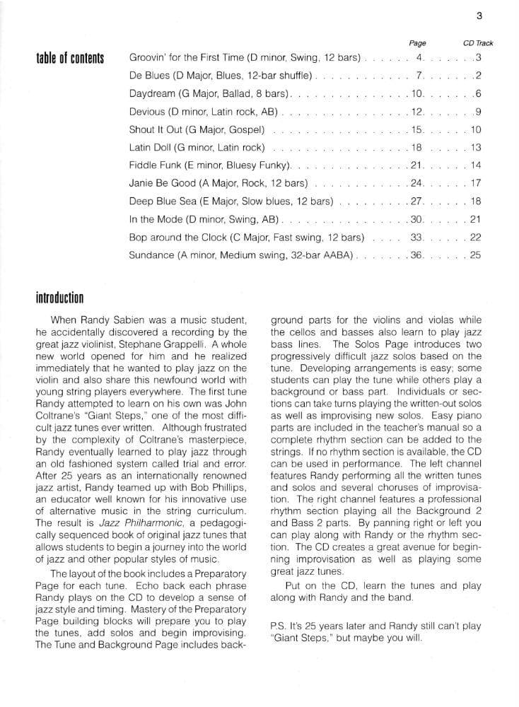 Sabien / Phillips - Jazz Philharmonic Viola Part Published by Alfred Music Publishing - Image 2