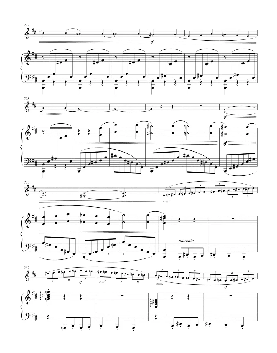 Saint-Saëns, Camille - Danse macabre, Op. 40 (version for violin & piano) - edited by Drèze - Barenreiter Urtext - Image 3