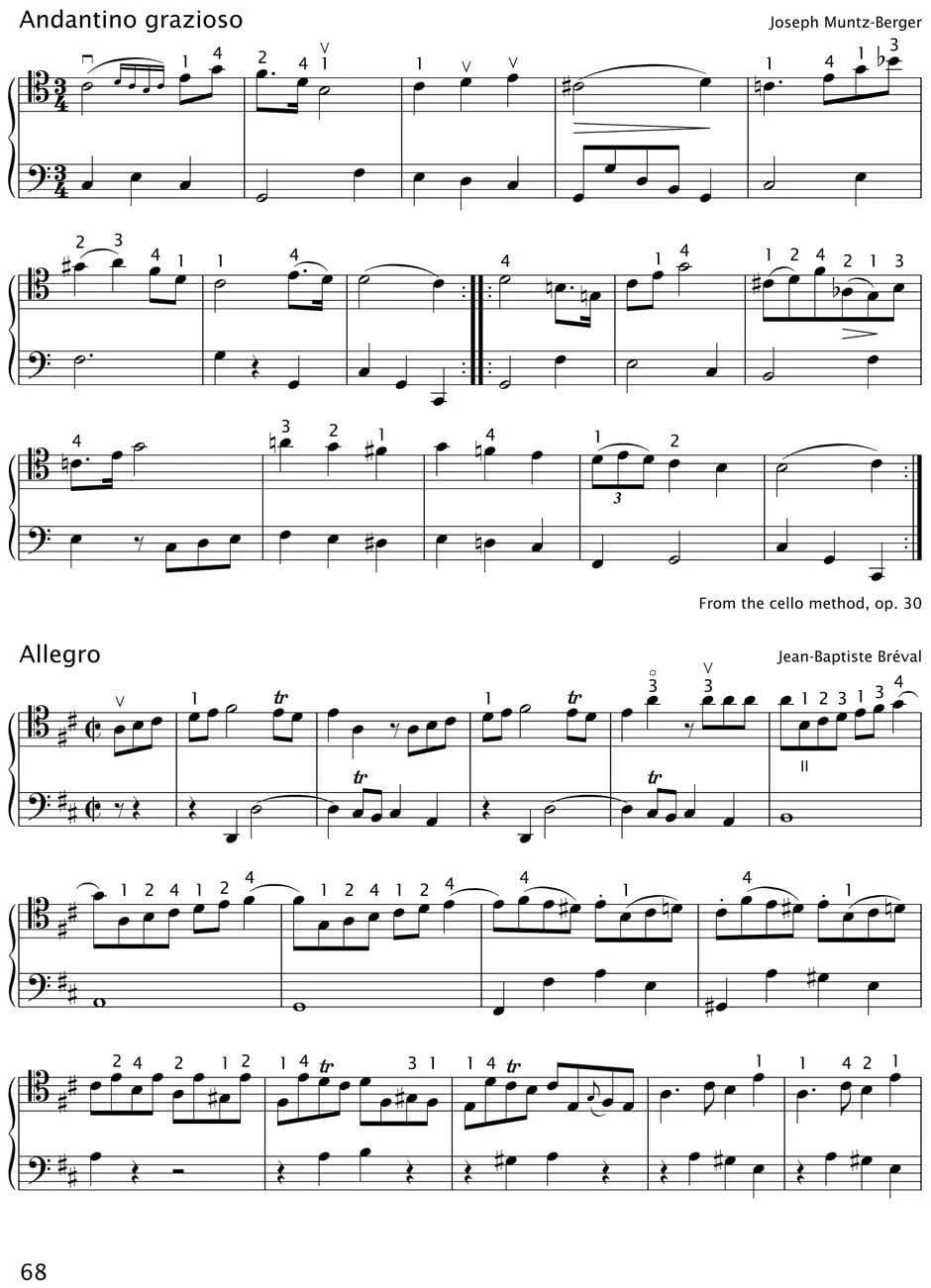 Sassmannshaus, Kurt - Early Start on the Cello Book 4 Published by Baerenreiter Verlag - Image 4